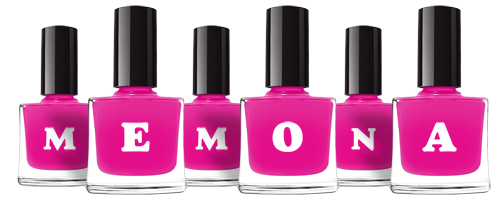 Memona nails logo