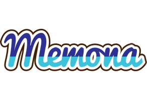 Memona raining logo