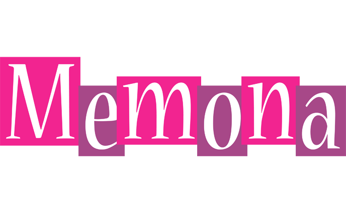 Memona whine logo