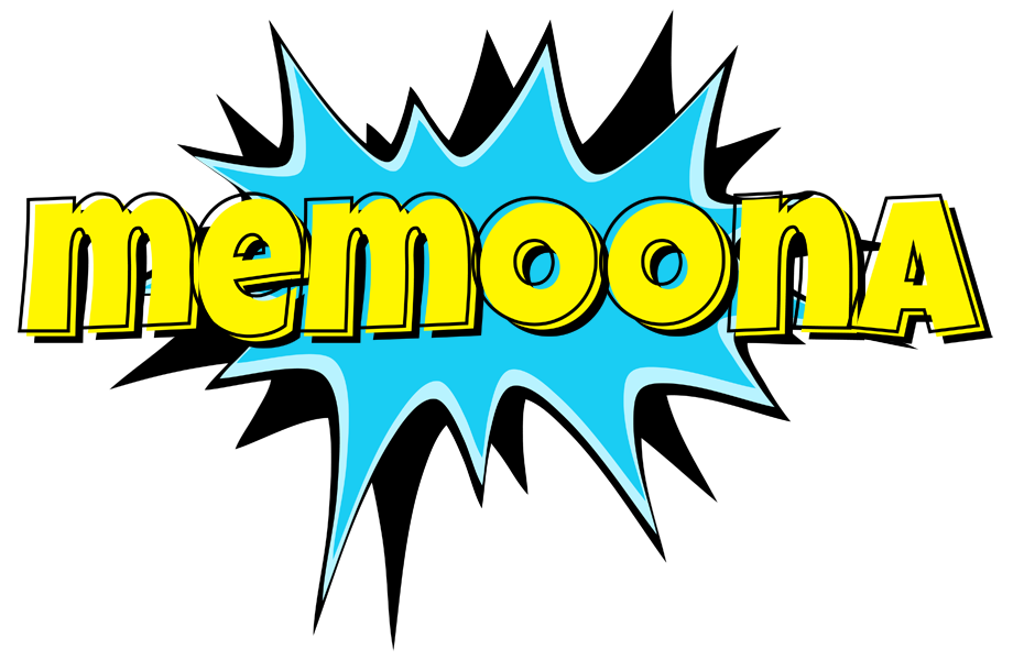 Memoona amazing logo