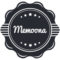 Memoona badge logo