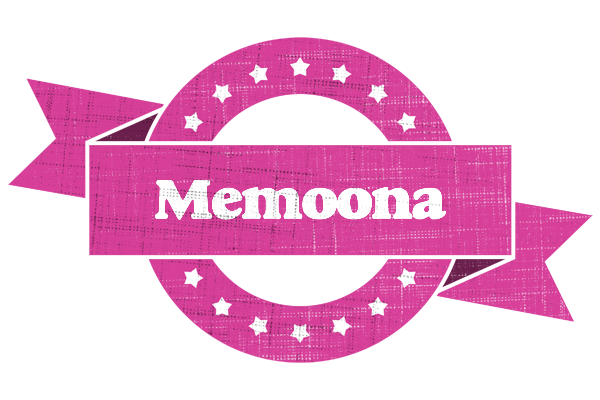 Memoona beauty logo