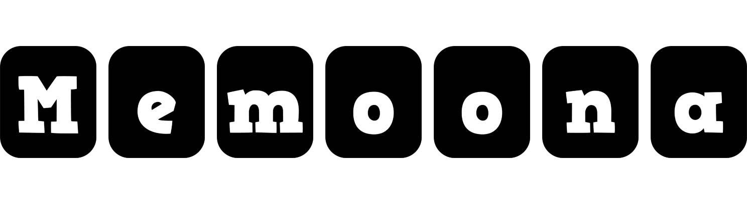 Memoona box logo