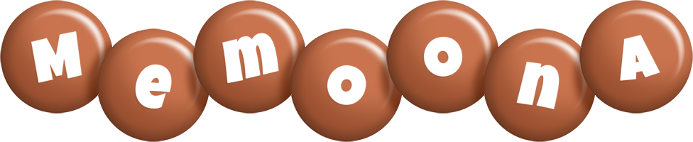 Memoona candy-brown logo