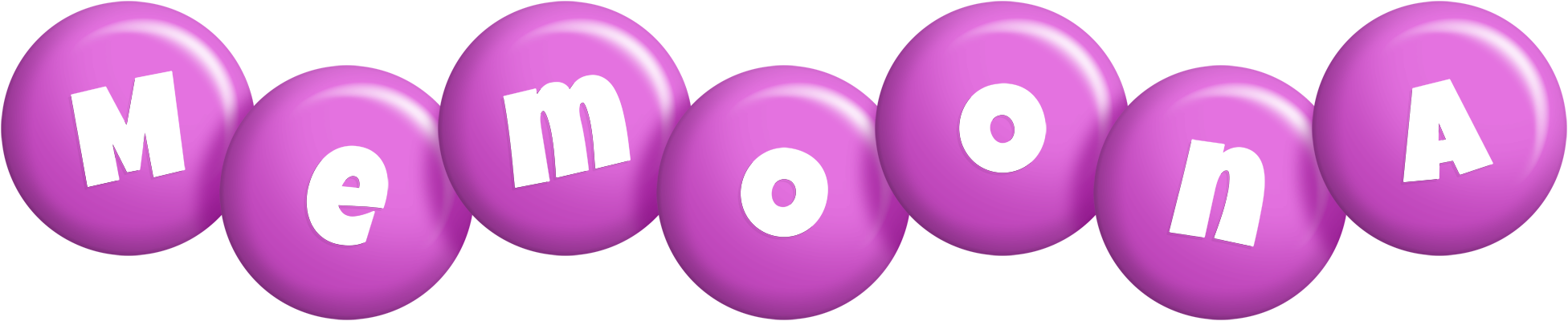 Memoona candy-purple logo