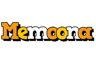 Memoona cartoon logo