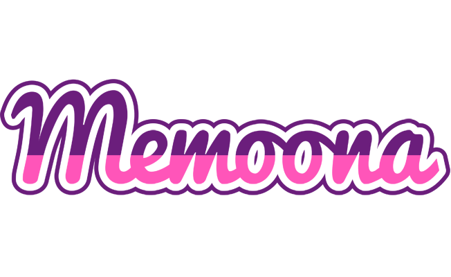 Memoona cheerful logo