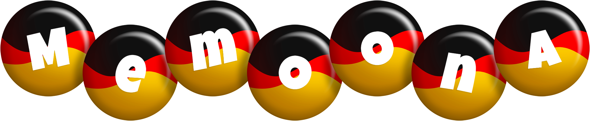 Memoona german logo