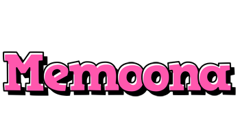 Memoona girlish logo