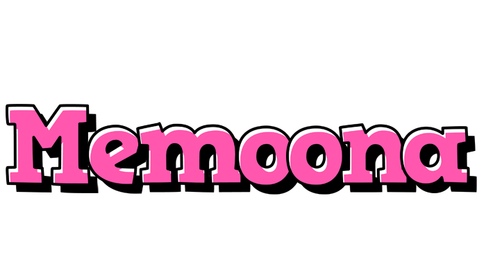Memoona girlish logo