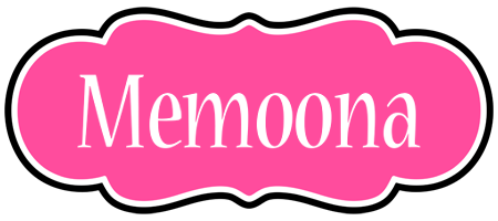 Memoona invitation logo