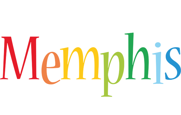 Memphis birthday logo