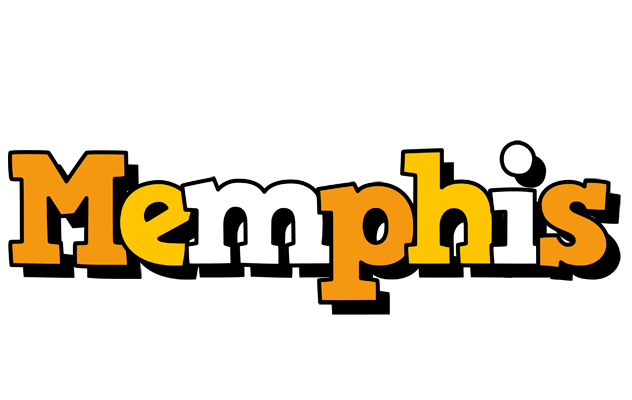 Memphis cartoon logo