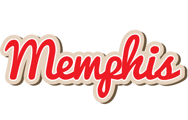 Memphis chocolate logo