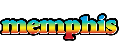 Memphis color logo