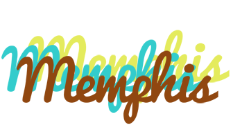 Memphis cupcake logo