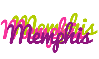 Memphis flowers logo