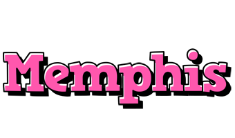 Memphis girlish logo