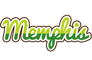 Memphis golfing logo