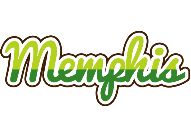 Memphis golfing logo