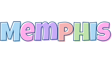 Memphis pastel logo