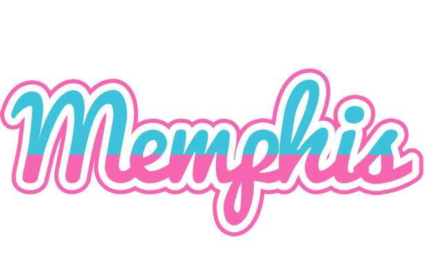 Memphis woman logo