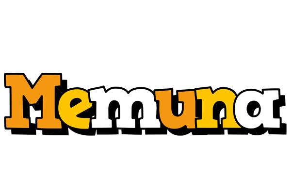 Memuna cartoon logo