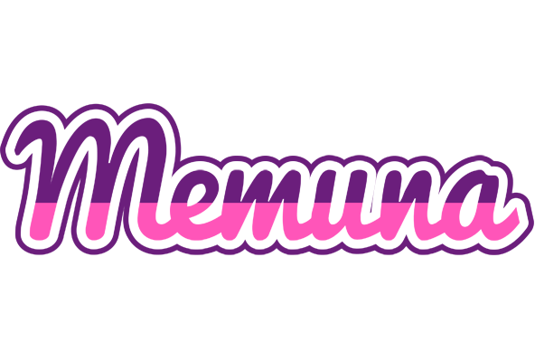 Memuna cheerful logo