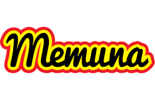 Memuna flaming logo