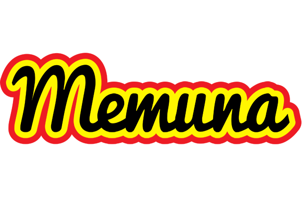 Memuna flaming logo