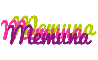 Memuna flowers logo