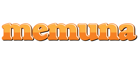 Memuna orange logo