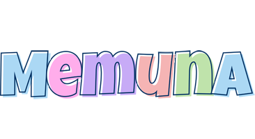 Memuna pastel logo