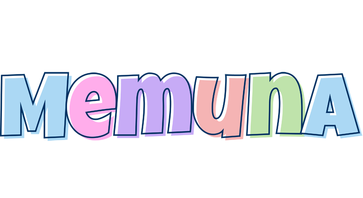 Memuna pastel logo
