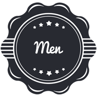 Men badge logo