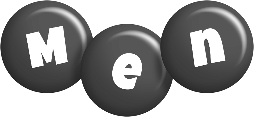 Men candy-black logo