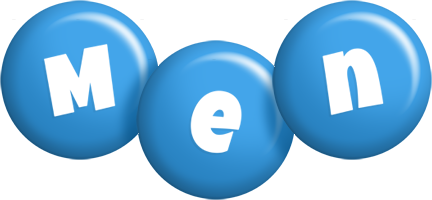 Men candy-blue logo