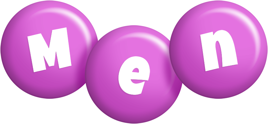 Men candy-purple logo