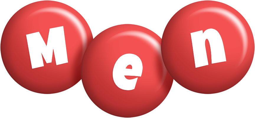 Men candy-red logo