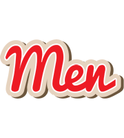 Men chocolate logo