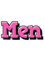 Men girlish logo