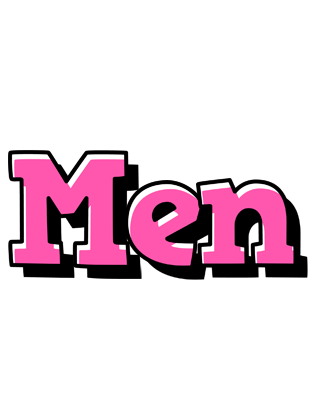 Men girlish logo