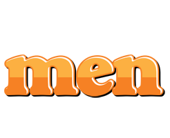 Men orange logo