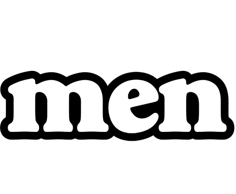 Men panda logo
