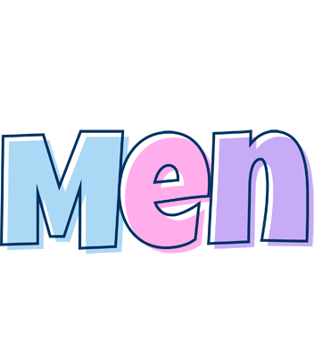 Men pastel logo