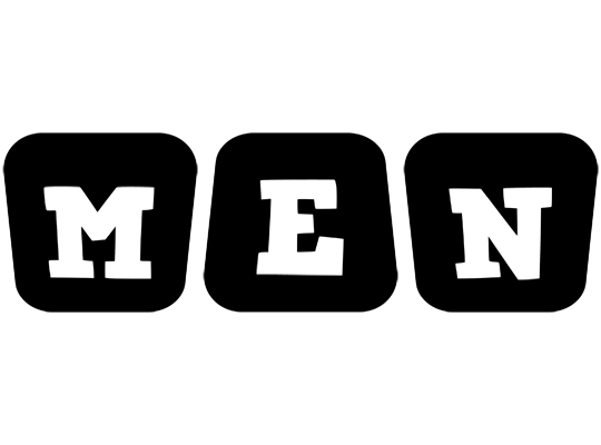Men racing logo