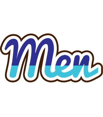 Men raining logo