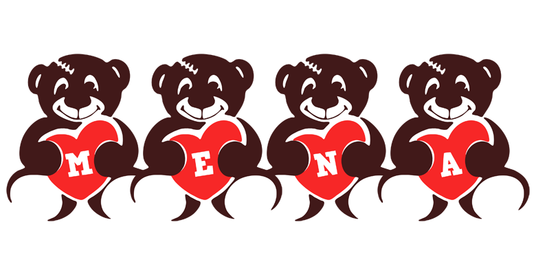 Mena bear logo