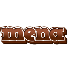 Mena brownie logo