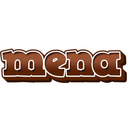Mena brownie logo